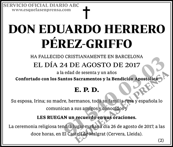Eduardo Herrero Pérez-Griffo